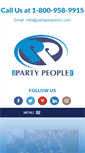 Mobile Screenshot of partypeopleinc.com
